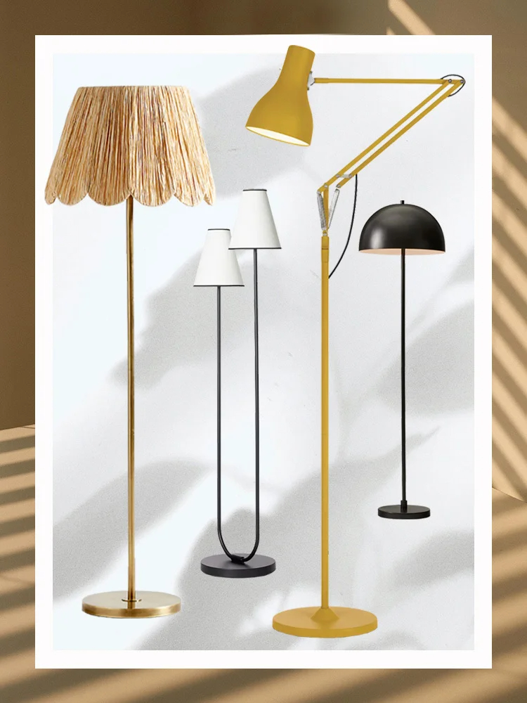 floor lamp with table