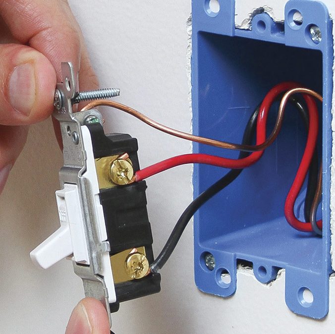 how to wire a light switch