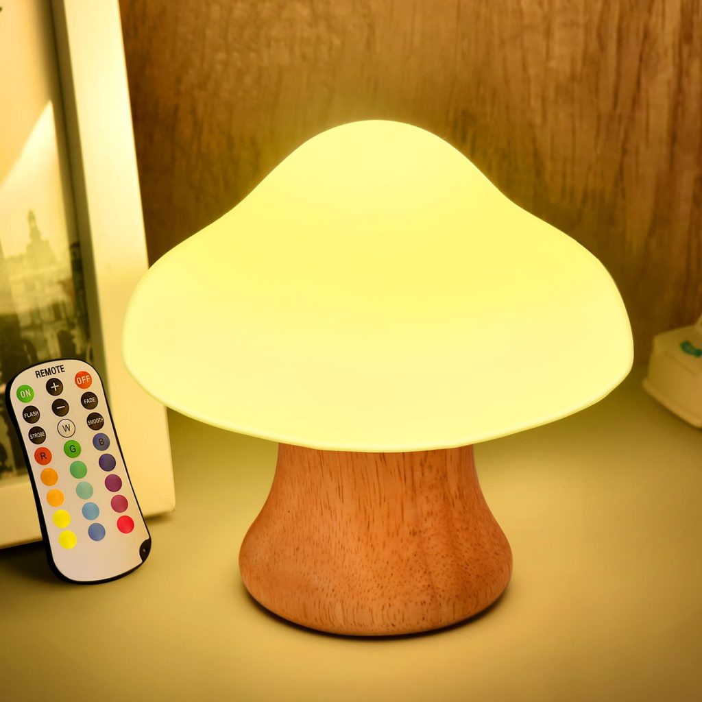 mushroom night light