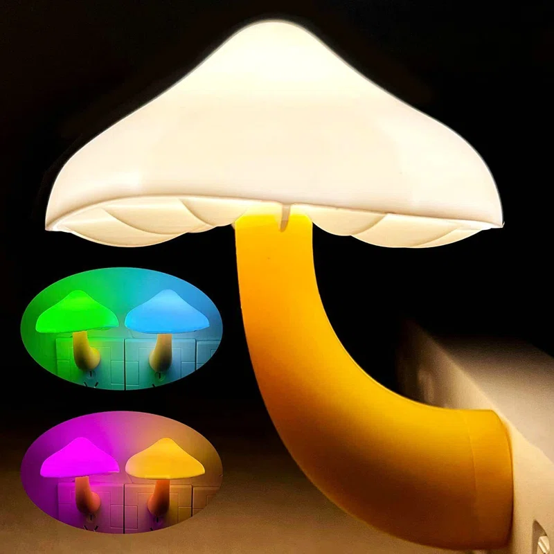 mushroom night light