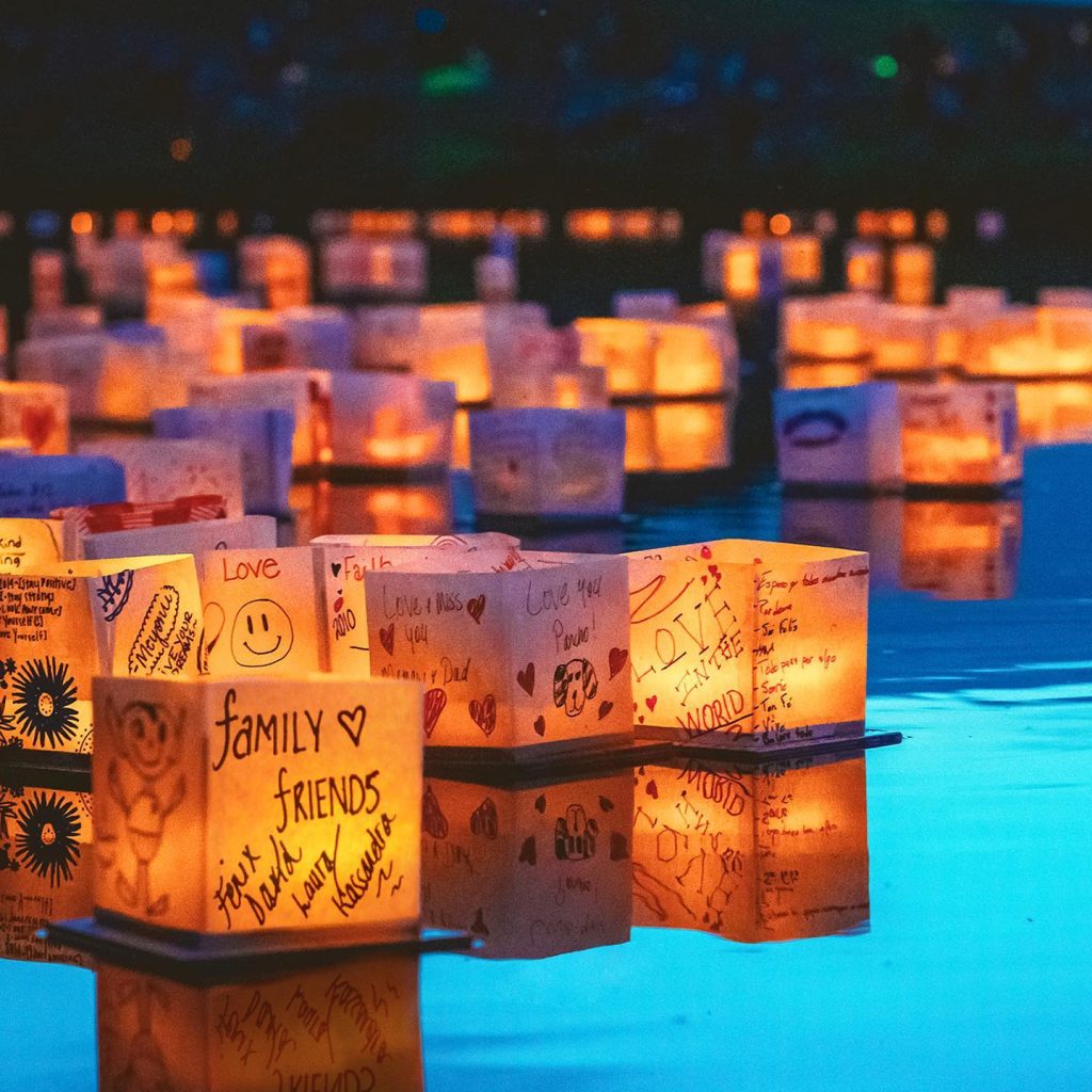 water lantern festival