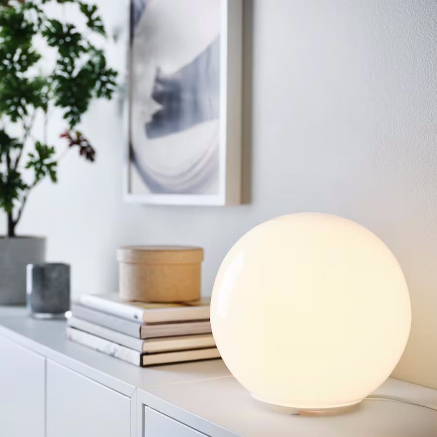 ikea ball lamp